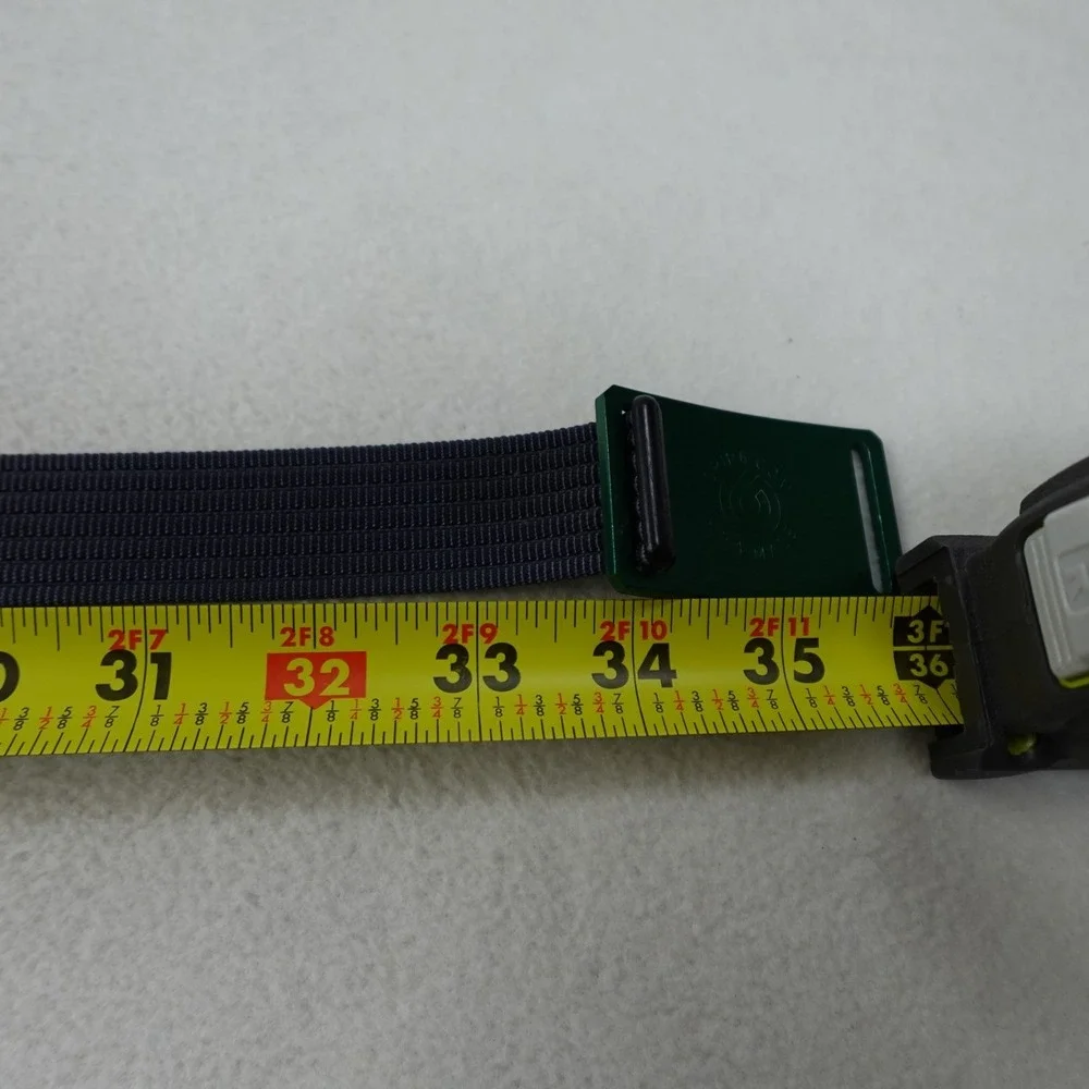 Grip6 Webbed Belt Tactical Nylon Gray 1.5